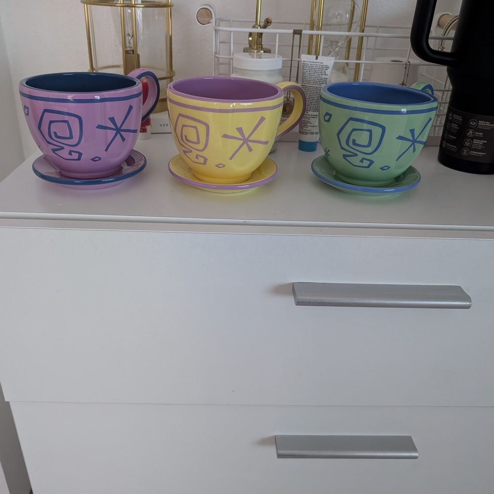 Colorful Ceramic Mug Set